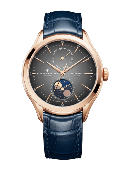 Baume & Mercier Clifton Baumatic Day-Date Moon-Phase-exchage-image