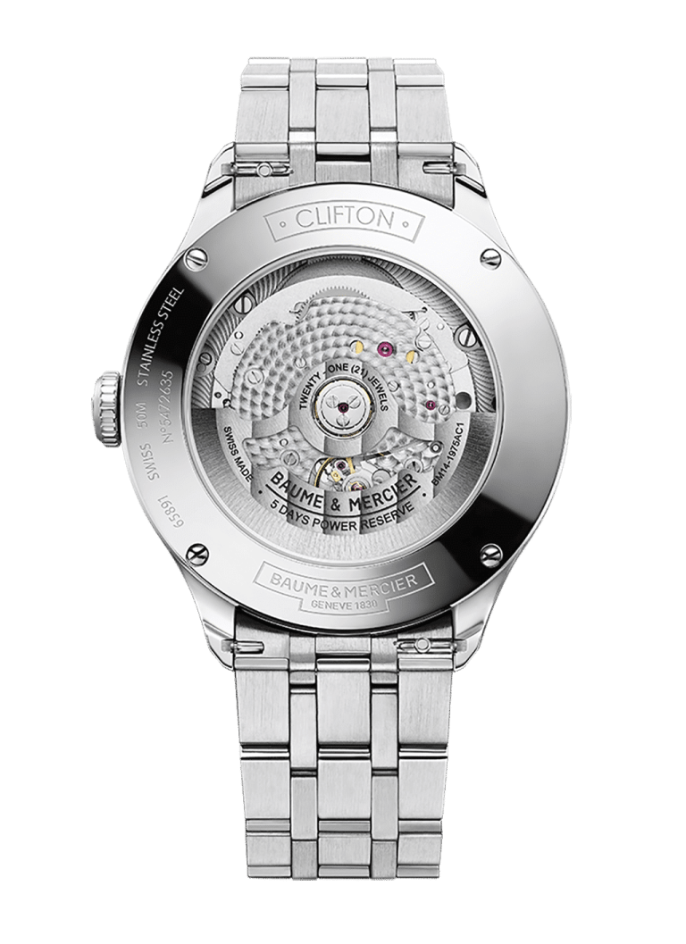 Baume & Mercier Clifton Baumatic Moon Phase Date