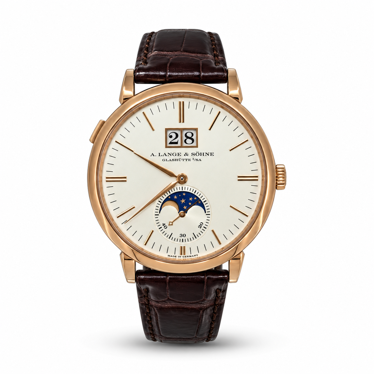 A. Lange & Söhne Saxonia Moon Phase-exchage-image