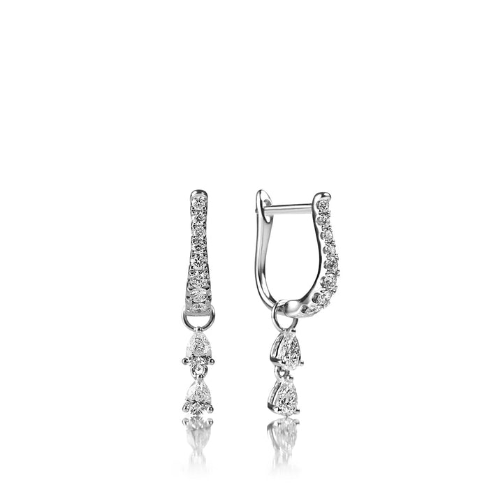 Christine Hvelplund Conscious Two Drop Øreringe SN0526E