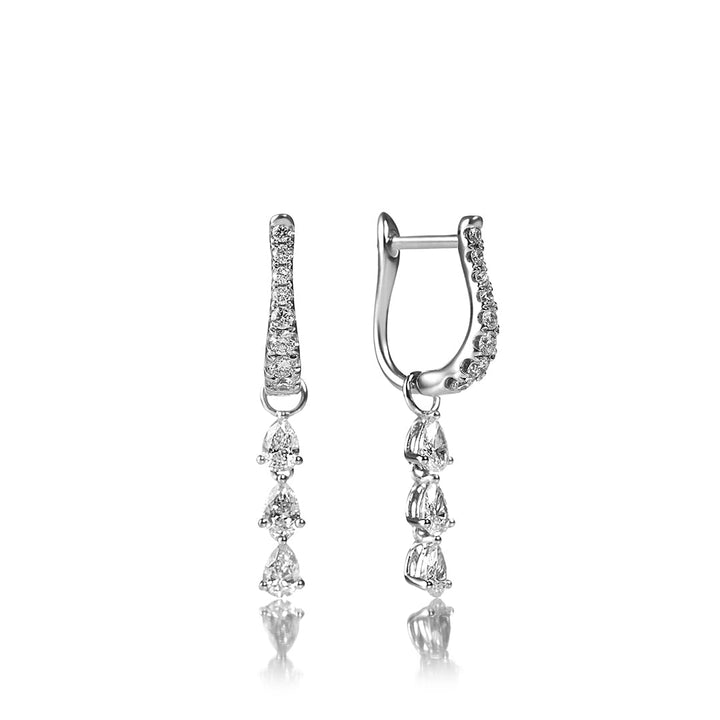 Christine Hvelplund Conscious Three Drop Øreringe SN0527E