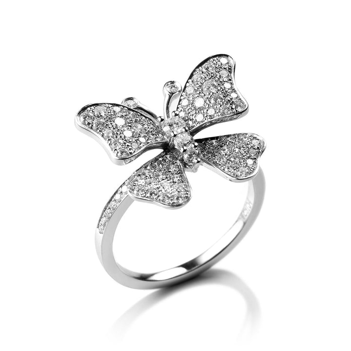 Christine Hvelplund Fairytale Butterfly Ring (Large) JA7472RD