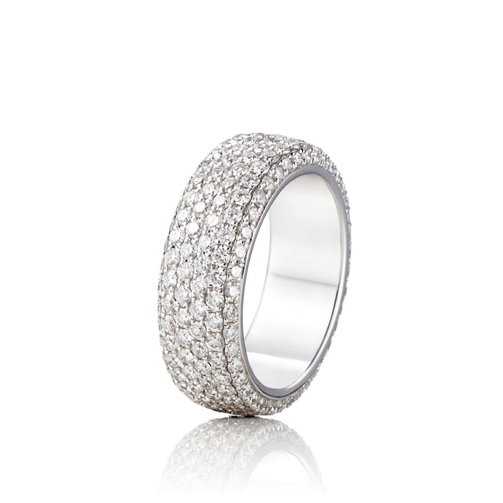 Christine Hvelplund Bred Pavé Ring JS6647RAD