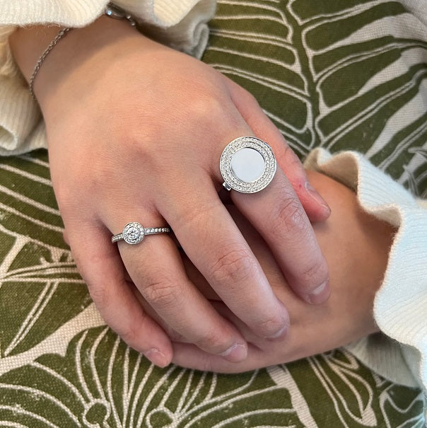 Christine Hvelplund Jacob Ring JM9528RDSMO