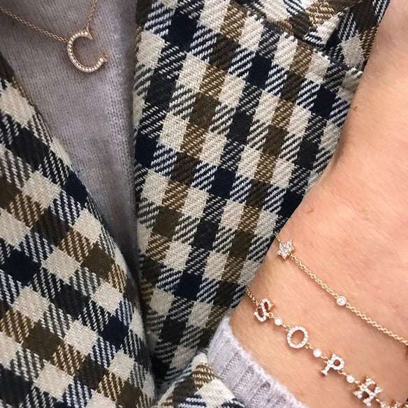 Christine Hvelplund JA7043BD Alphabet Armbånd