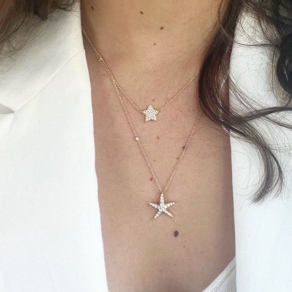 Christine Hvelplund Universe Star Halskæde JA5644ND