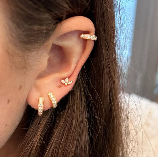 Christine Hvelplund Parallel Earcuff (X-Small) SN0296E