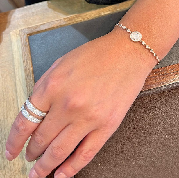 Christine Hvelplund Two Double Row Parallel Ring SN0271R