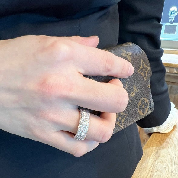 Christine Hvelplund Bred Pavé Ring JS6647RAD