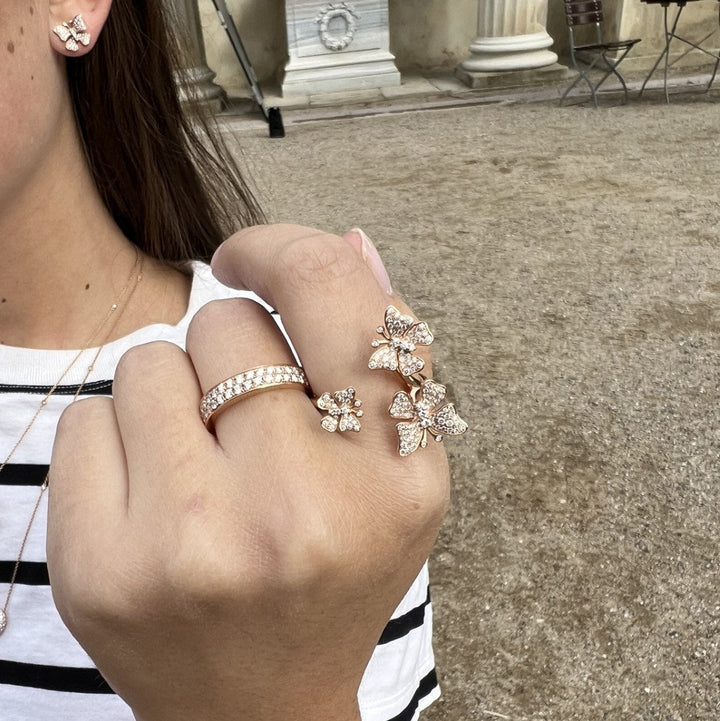 Christine Hvelplund One Double Row Parallel Ring SN0377R