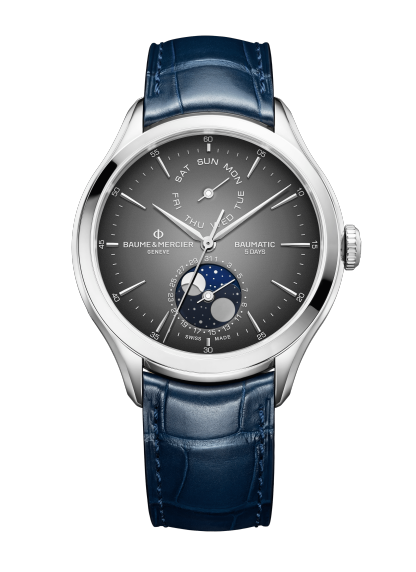 Baume & Mercier Clifton Baumatic Day-Date Moon-Phase-exchage-image