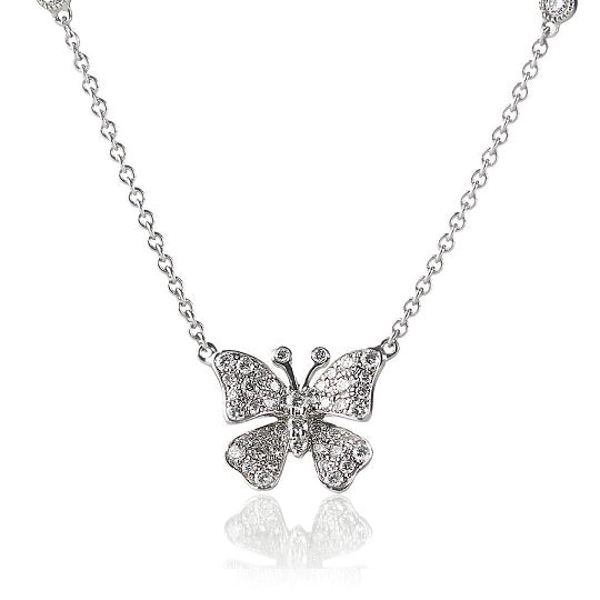 Fairytale Butterfly Halskæde X-Large-exchage-image