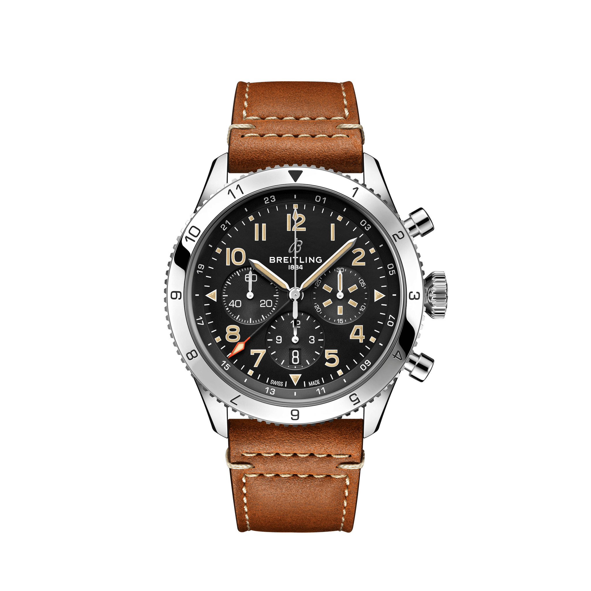 BREITLING - SUPER AVI B04 CHRONOGRAPH GMT 46 P-51 MUSTANG-exchage-image