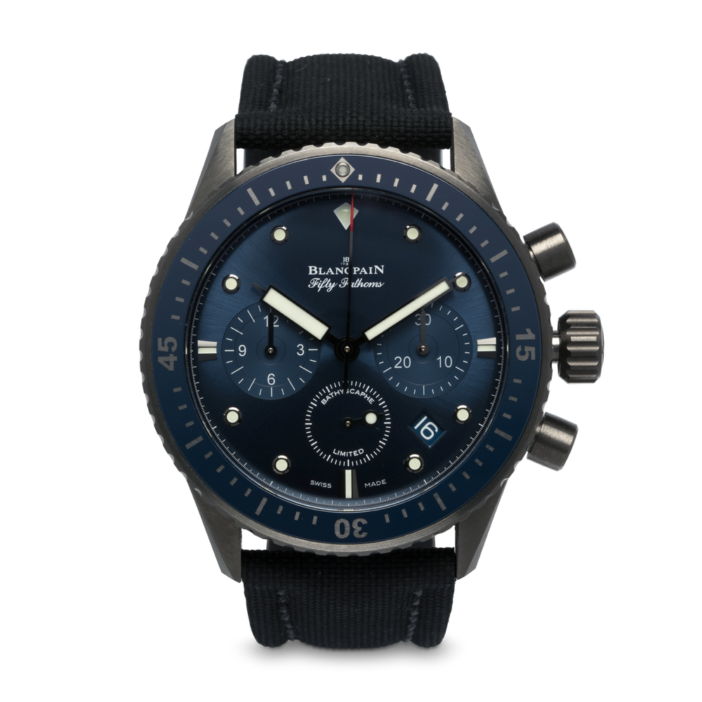 Blancpain Fifty Fathoms Bathyscaphe Chronographe Flyback Ocean Commitment